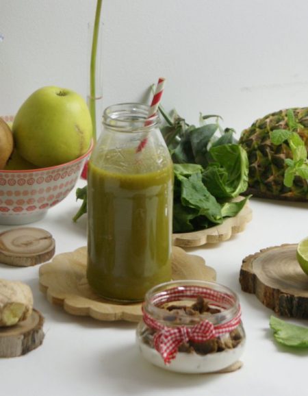 Receta Smothie verde detox Eldom Perfect Juicer
