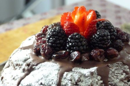 Cómo hacer panettone relleno de mascarpone con pistachos y chocolate 7